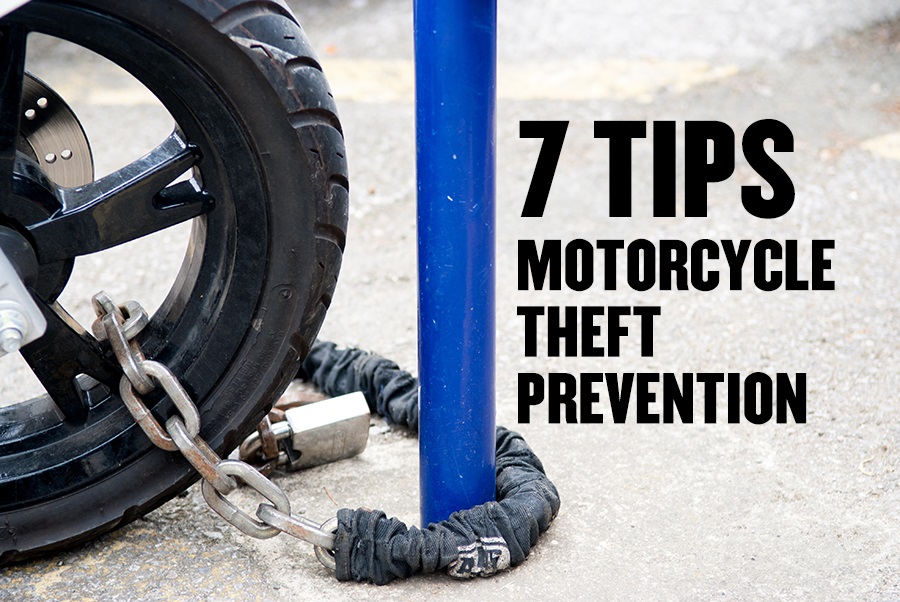 7 Motorcycle Theft Prevention Tips